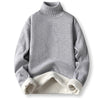 ZEKI - Men’s Warm Teddy-Lined Turtleneck