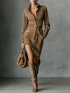 Long Sleeve Midi Dress