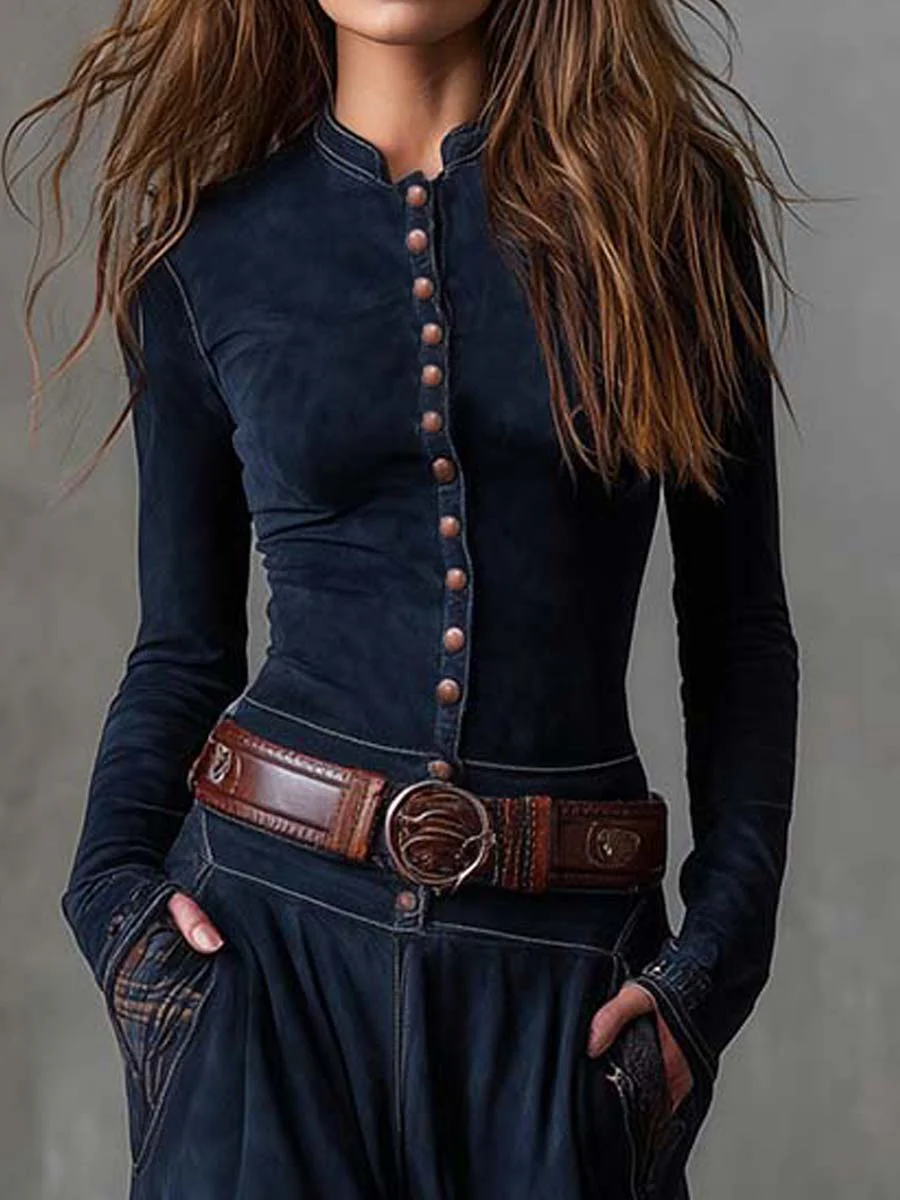 Fiona | Elegant Vintage Maxi Dress