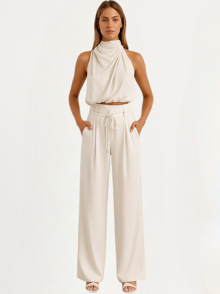 Luna Silk Summer Two-Piece Set