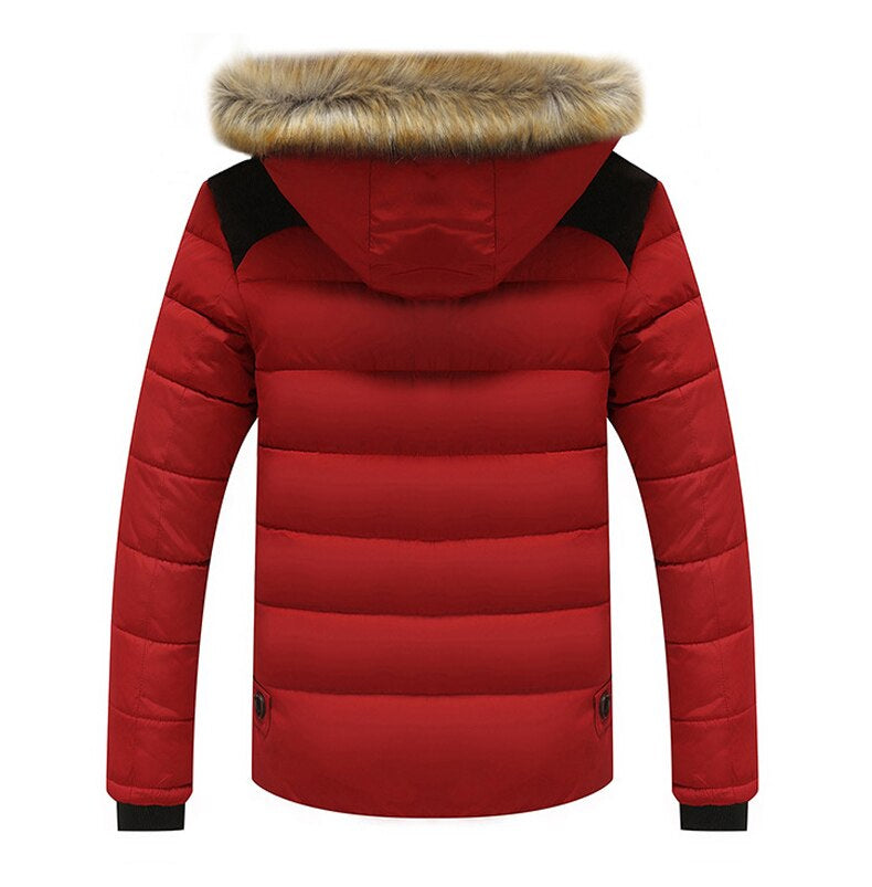 PHILL - Men's Aero Winter Jacket with Removable Hood