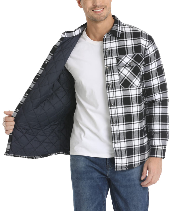 HAIL – Padded Flannel Jacket With Double Lining