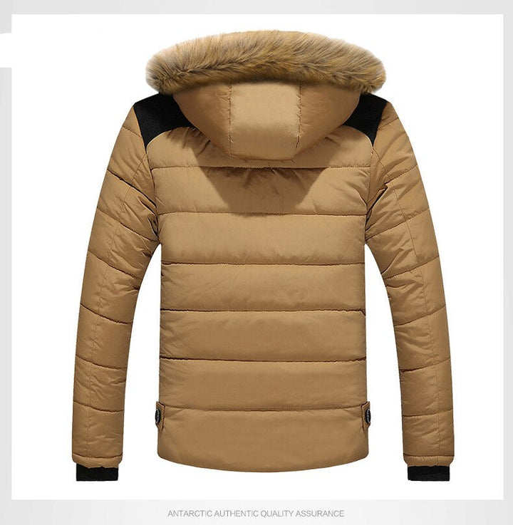 PHILL - Men's Aero Winter Jacket with Removable Hood