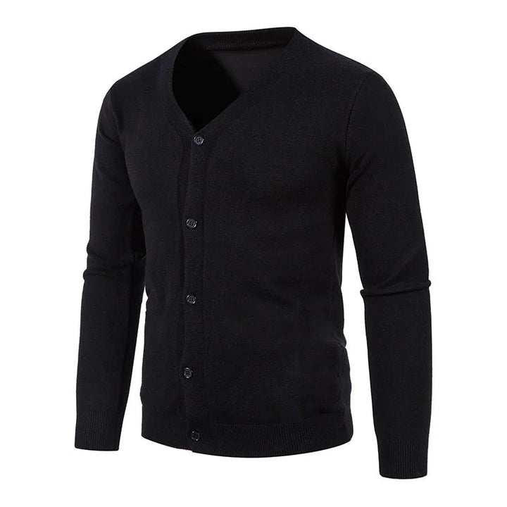 MAXWELL - Men’s V-Neck Button-Up Cardigan