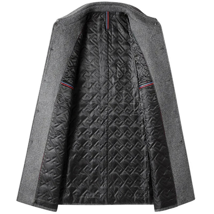 EDGAR – Long Wool Blend Coat for Men