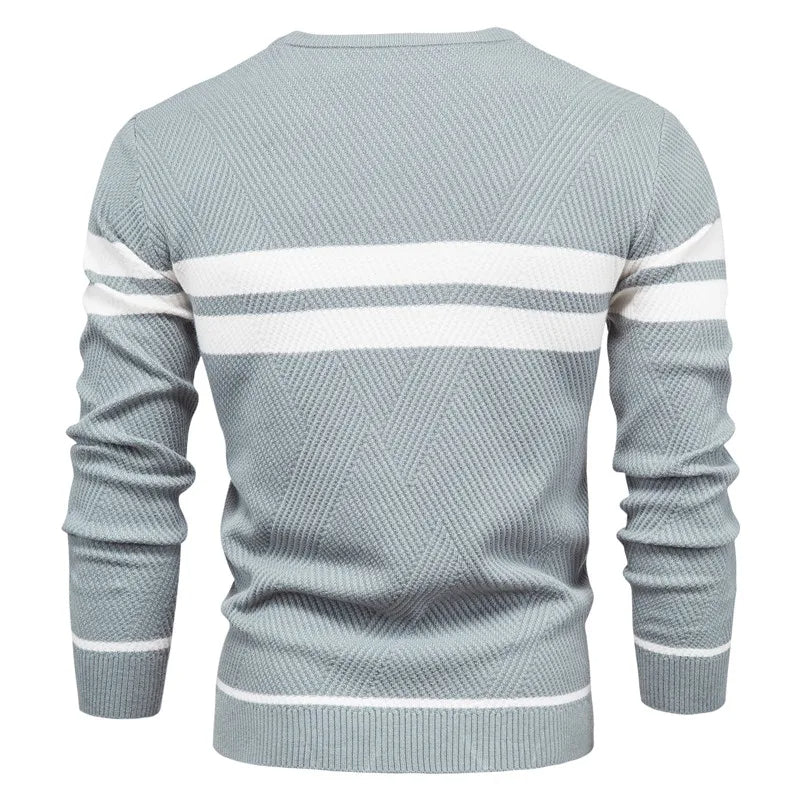 MARCEL – Men’s Striped Knit Pullover