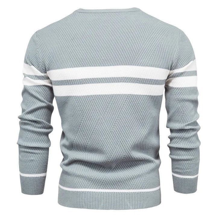 MARCEL – Men’s Striped Knit Pullover