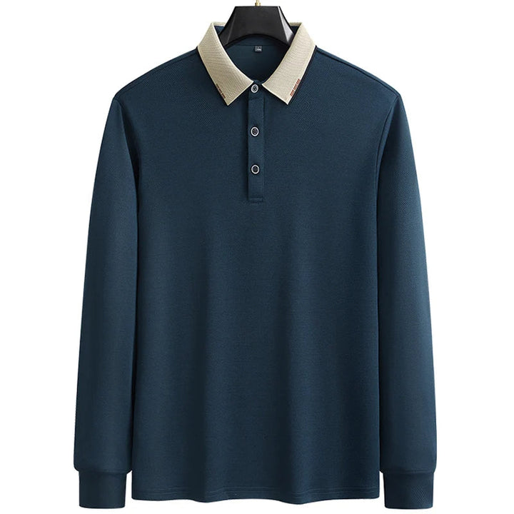 NIKO – Long Sleeve Business Polo Shirt