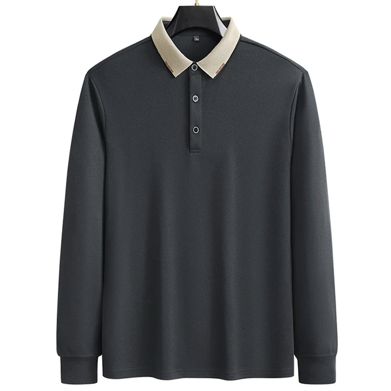 NIKO – Long Sleeve Business Polo Shirt