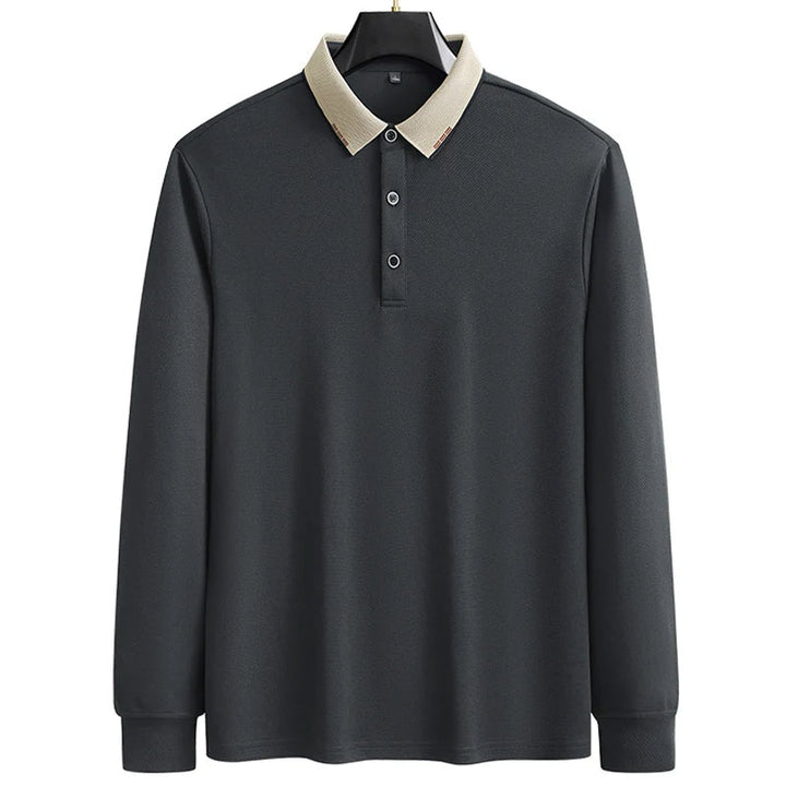 NIKO – Long Sleeve Business Polo Shirt