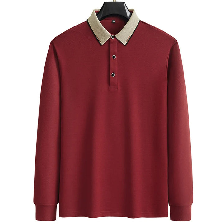 NIKO – Long Sleeve Business Polo Shirt