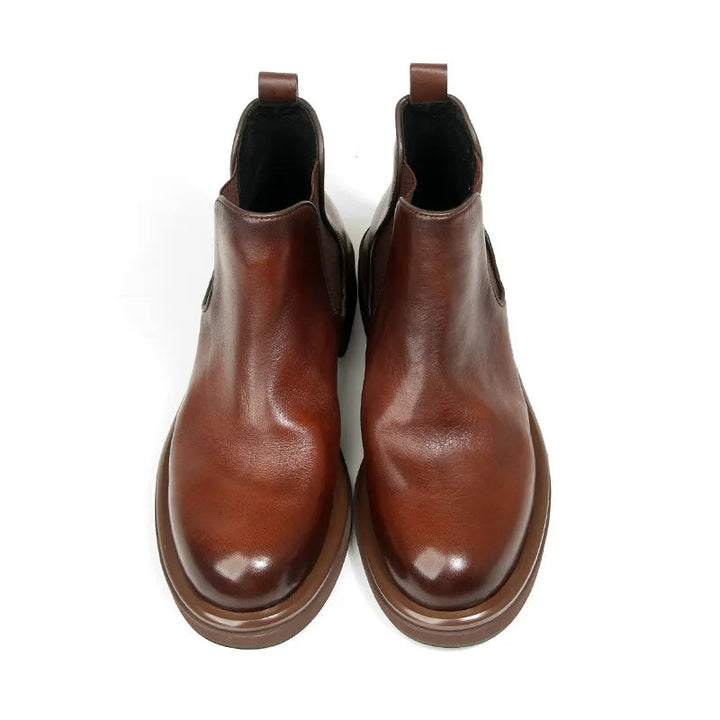ARLO – Retro Leather Chelsea Boots for Men