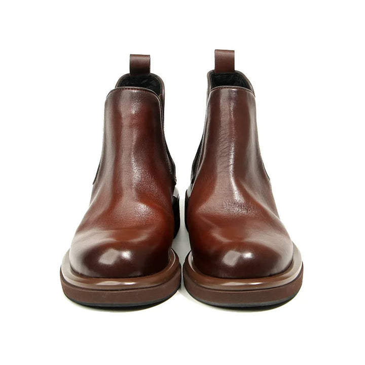 ARLO – Retro Leather Chelsea Boots for Men
