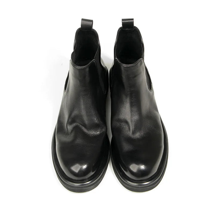 ARLO – Retro Leather Chelsea Boots for Men