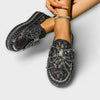Rue – Loafer with Rhinestone Bow