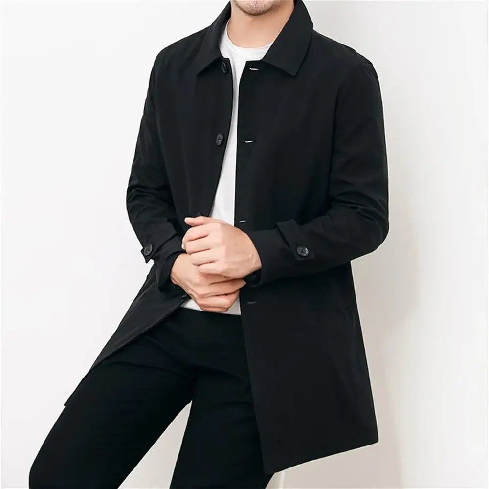 CALLUM – Men’s Casual Longline Winter Coat