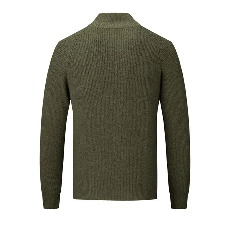 BENNO – Men’s Zip-Neck Knit Pullover Vest