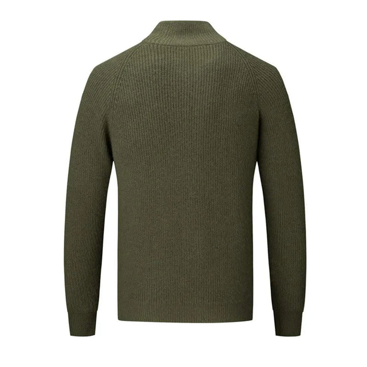 BENNO – Men’s Zip-Neck Knit Pullover Vest