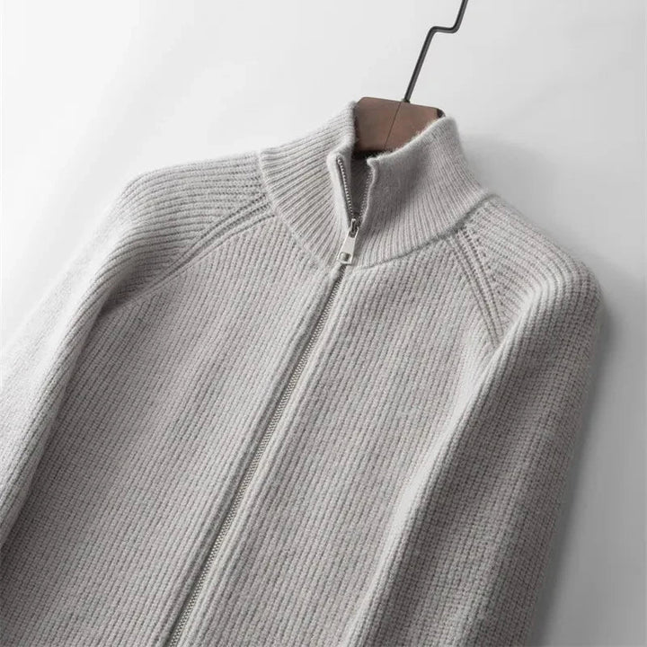 BENNO – Men’s Zip-Neck Knit Pullover Vest