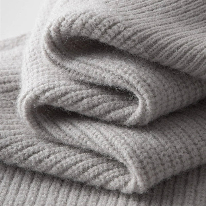 BENNO – Men’s Zip-Neck Knit Pullover Vest