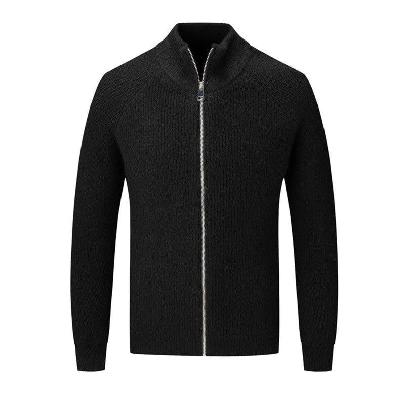 BENNO – Men’s Zip-Neck Knit Pullover Vest