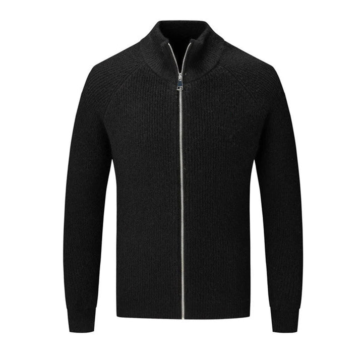 BENNO – Men’s Zip-Neck Knit Pullover Vest