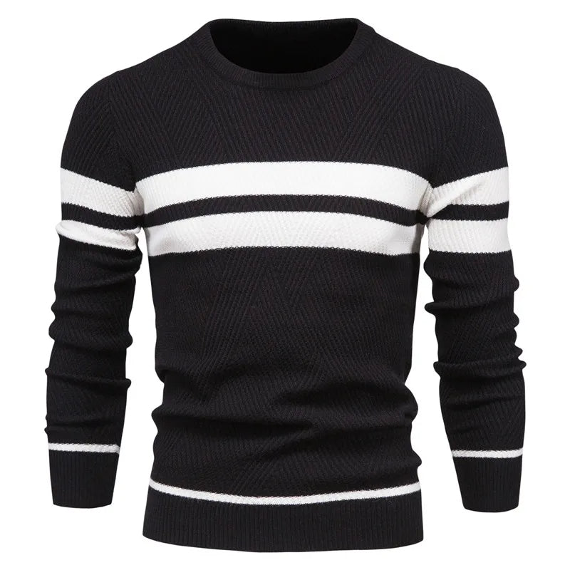 MARCEL – Men’s Striped Knit Pullover