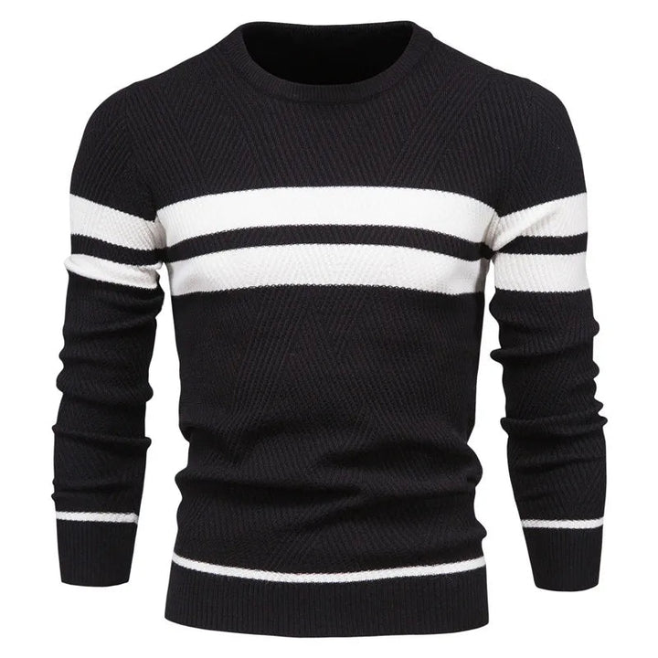 MARCEL – Men’s Striped Knit Pullover