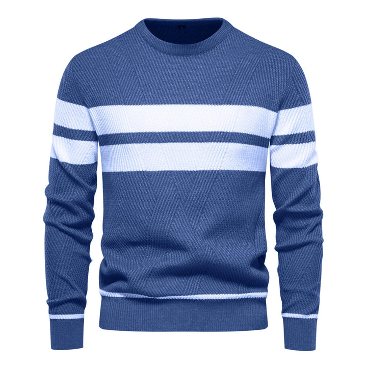 MARCEL – Men’s Striped Knit Pullover