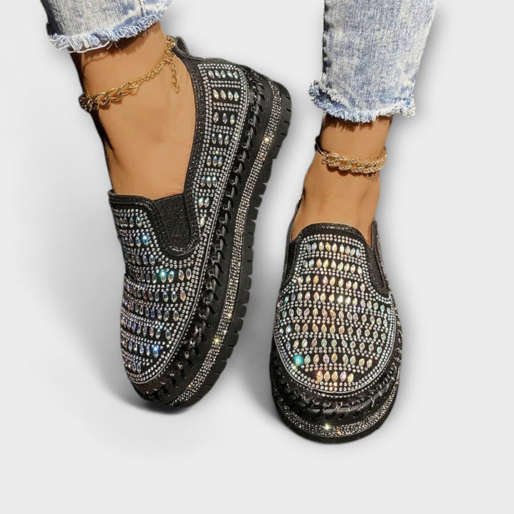 Thalia – Casual Platform Loafers with Round Toe