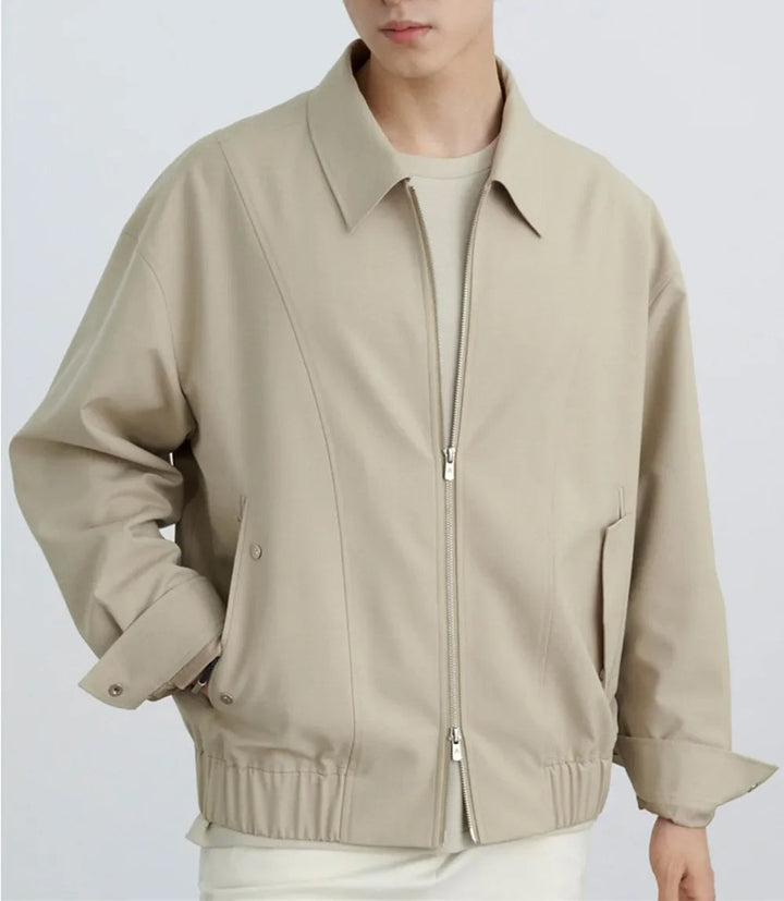 RYKERS – Lightweight Zip-Up Urban Jacket