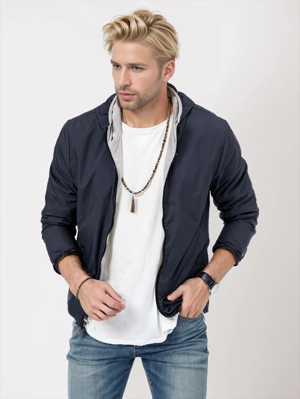 BRYCE – Men’s Reversible Hooded Jacket