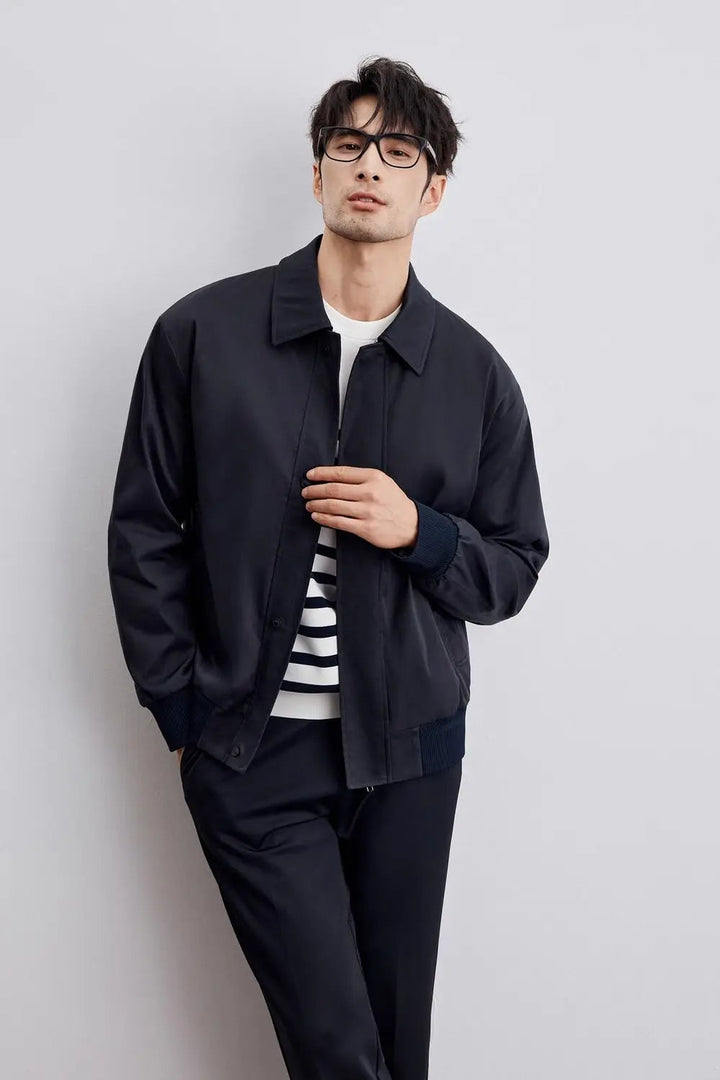 VERNON - Men's Classic Bomber Jacket