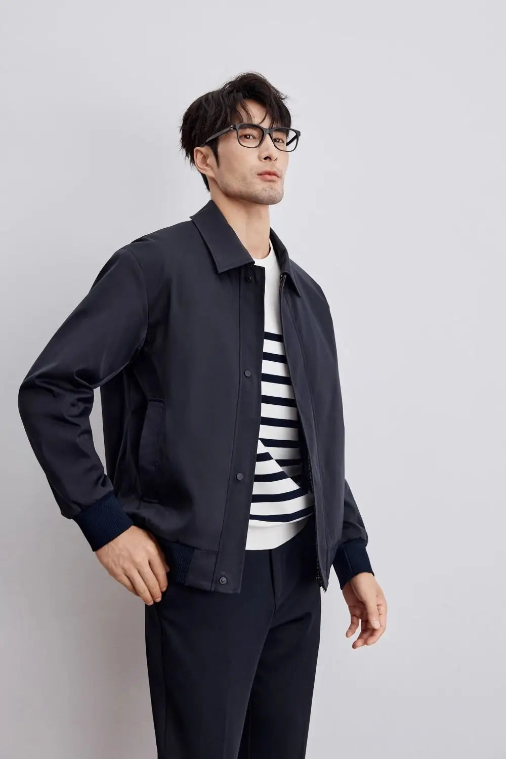 VERNON - Men's Classic Bomber Jacket