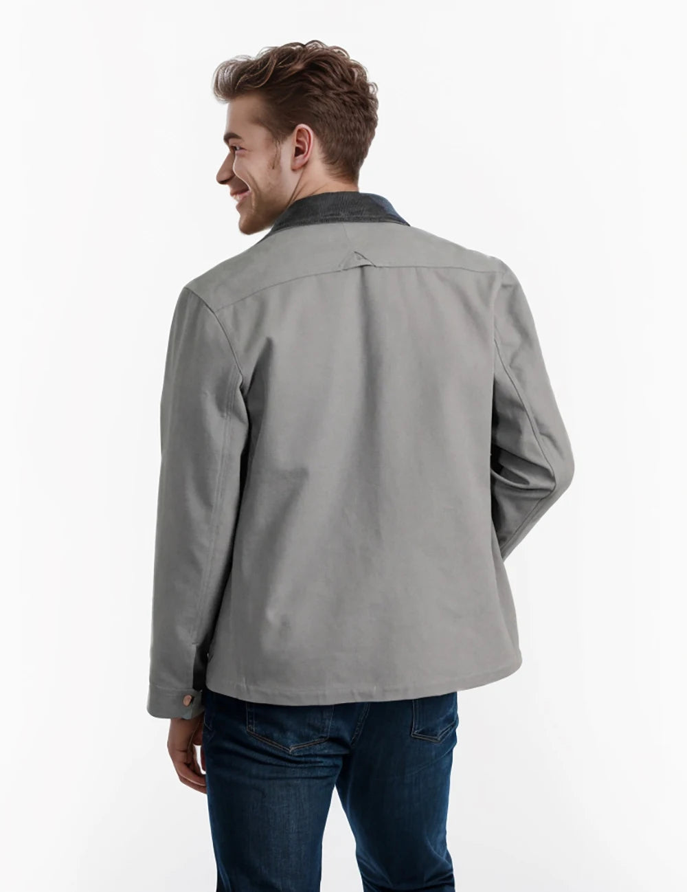 LUCA – Men’s Minimalist Button-Up Jacket