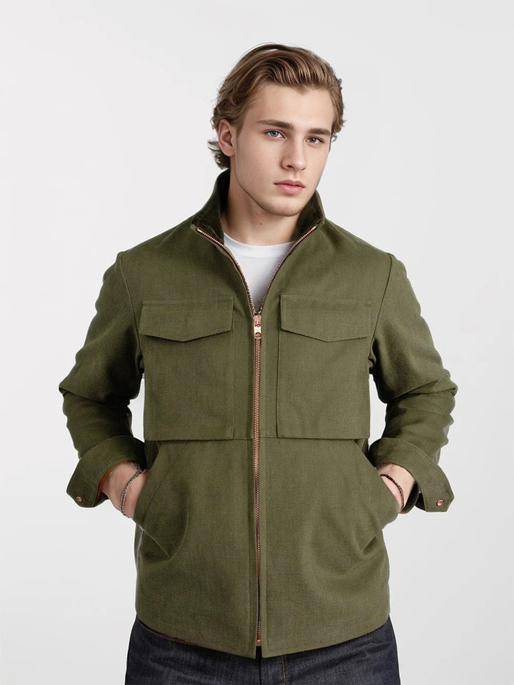DAREN – Urban Utility Zip Bomber Jacket
