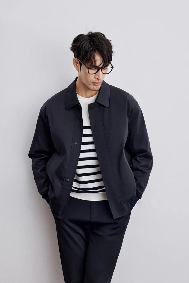 VERNON - Men's Classic Bomber Jacket