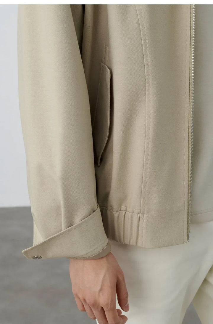 RYKERS – Lightweight Zip-Up Urban Jacket