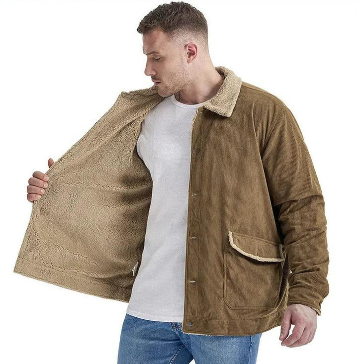 ABBEN – Men's Corduroy Sherpa Jacket
