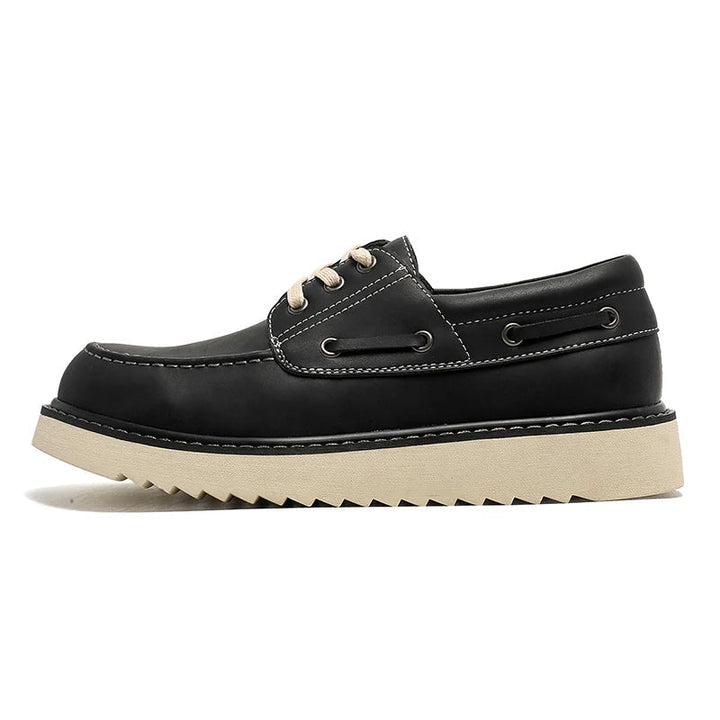 LORENZO – Classic Leather Boat Shoes for Men