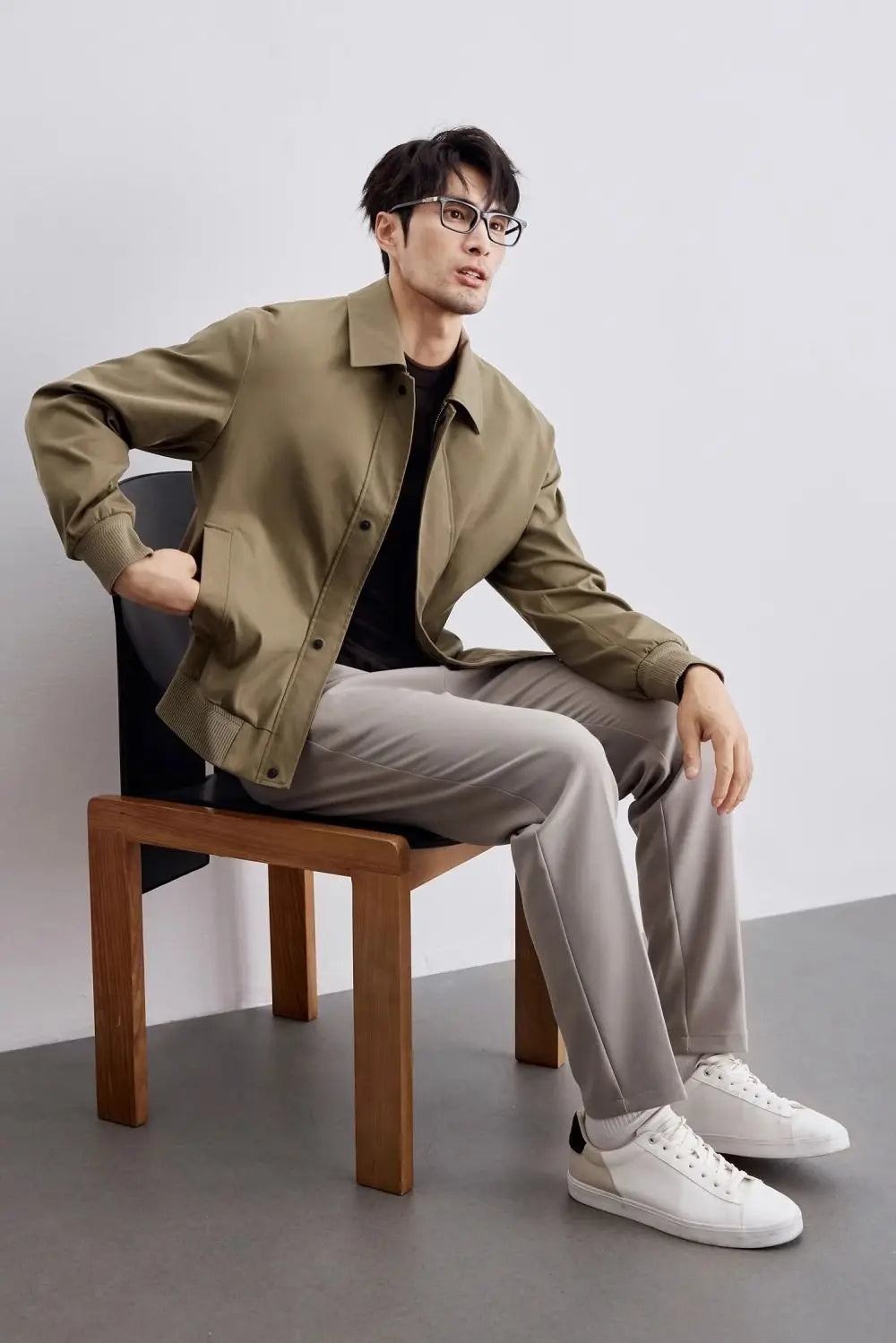 HUNTER – Classic Men’s Casual Bomber Jacket