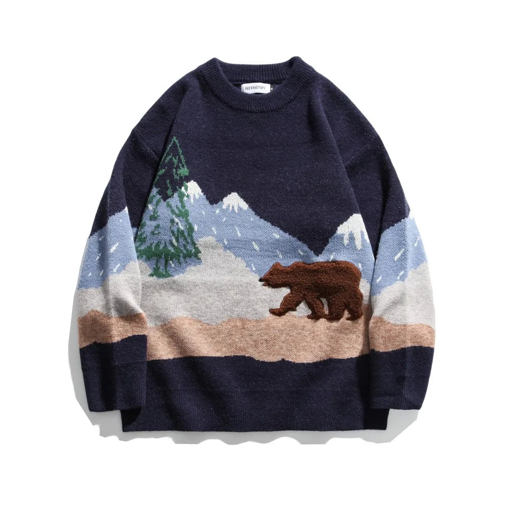DELILO – Bear Mountain Knit Jumper