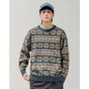 BRONN – Retro Pattern Knit Jumper