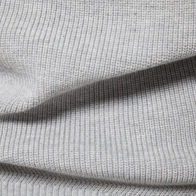 KEATON – Men's Ribbed Quarter-Zip Pullover