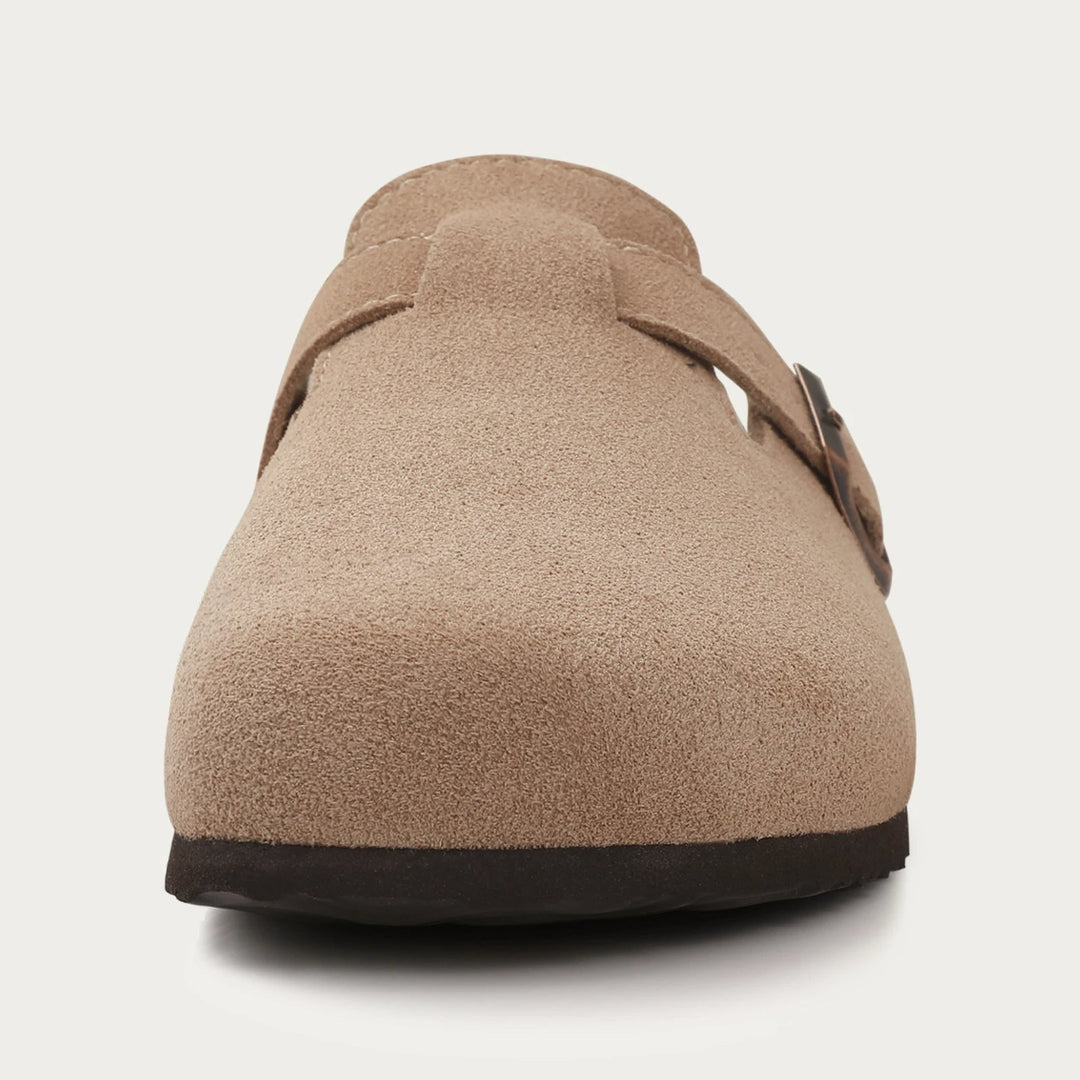 XIMENA - Cork Slip-On Sandals