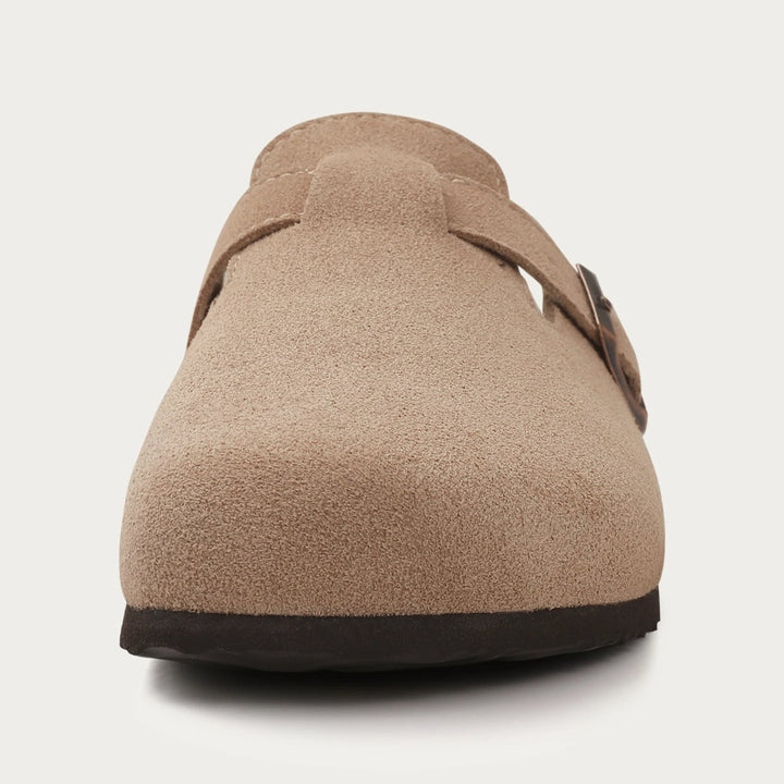 XIMENA - Cork Slip-On Sandals