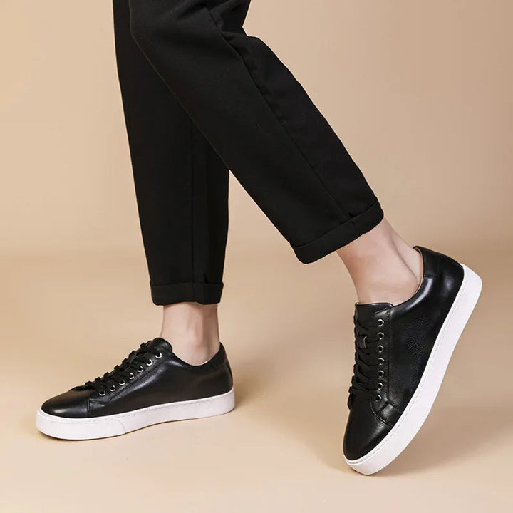 LEONARD – Classic Low-Top Leather Sneakers for Men