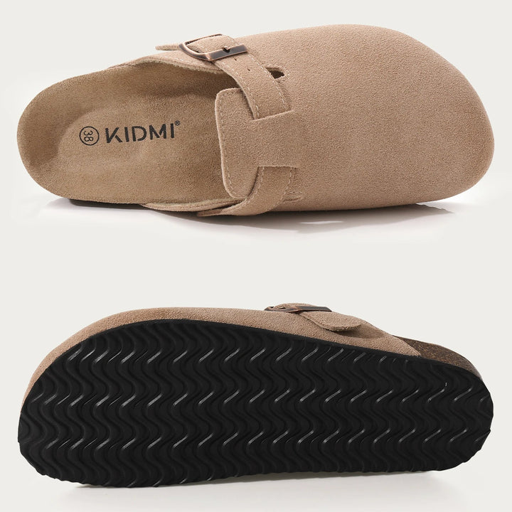 XIMENA - Cork Slip-On Sandals