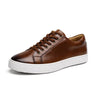 LEONARD – Classic Low-Top Leather Sneakers for Men