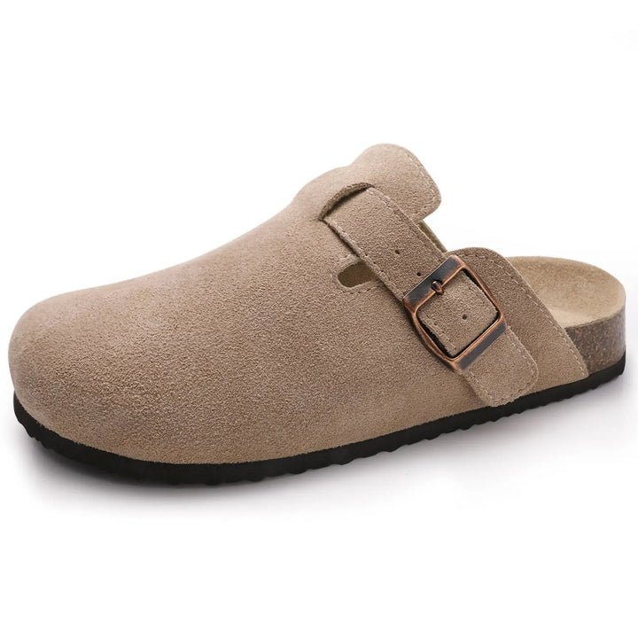 XIMENA - Cork Slip-On Sandals